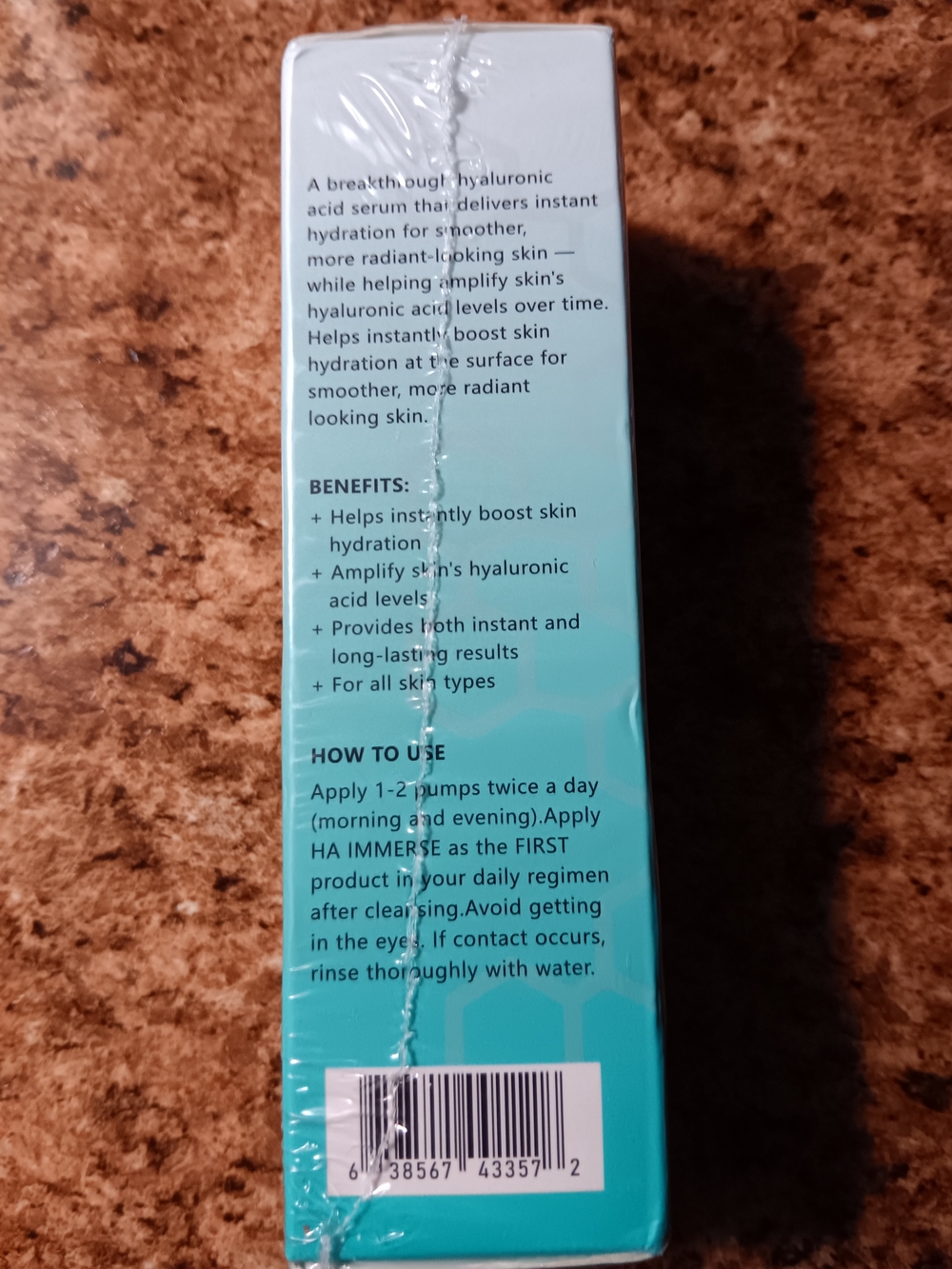 Alastin HA Immerse Serum — Aqua Blue Hydrating Face Serum - Picture 2 of 4